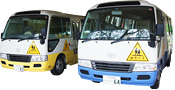 新所沢幼稚園の送迎バス